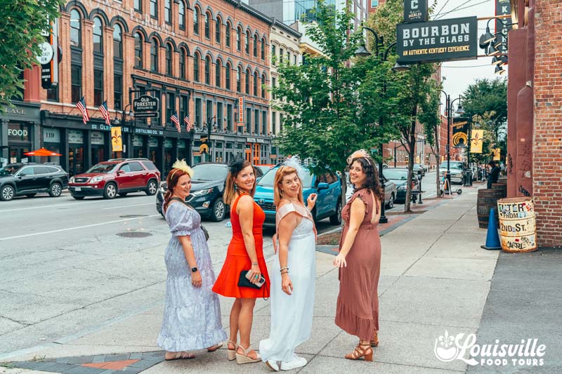 Bachelorette party in downtown Louisville Kentucky