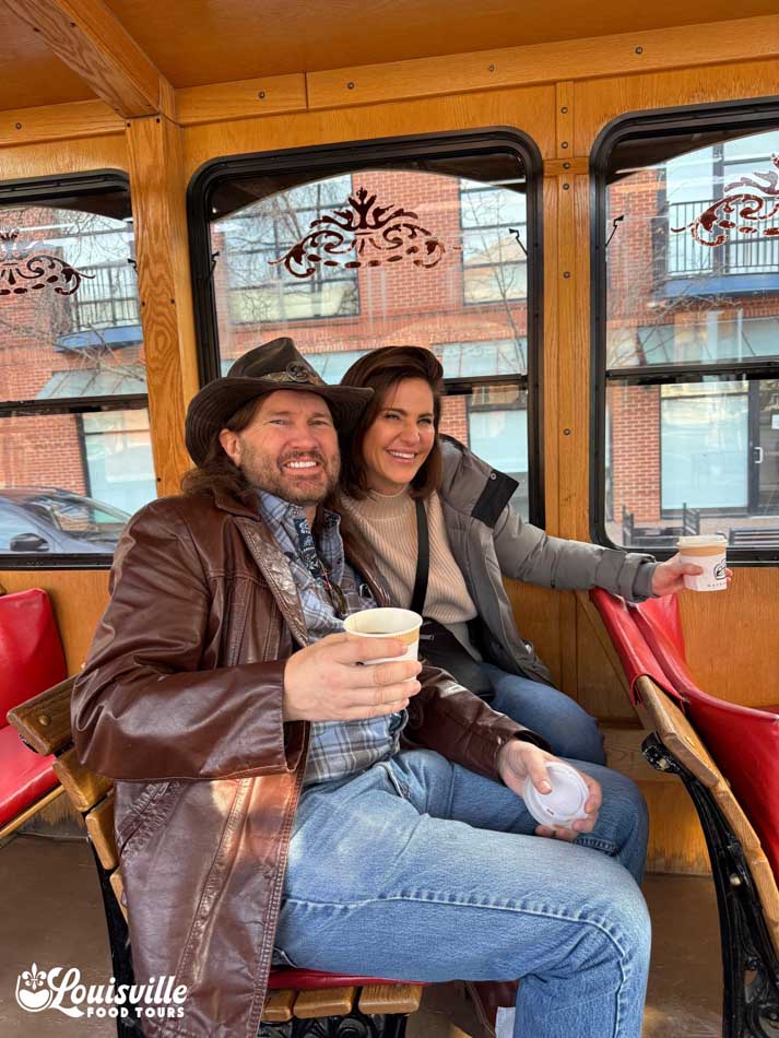 the bourbon trolley by louisville food tours